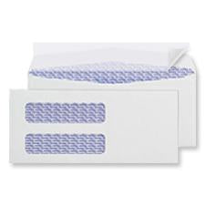 #10 Heat Resistant Double Window Pull & Seal Security Envelopes, 500/Pack