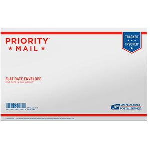 Priority Mail Flat Rate Legal Size Envelope 15" x 9 1/2", 10/pack