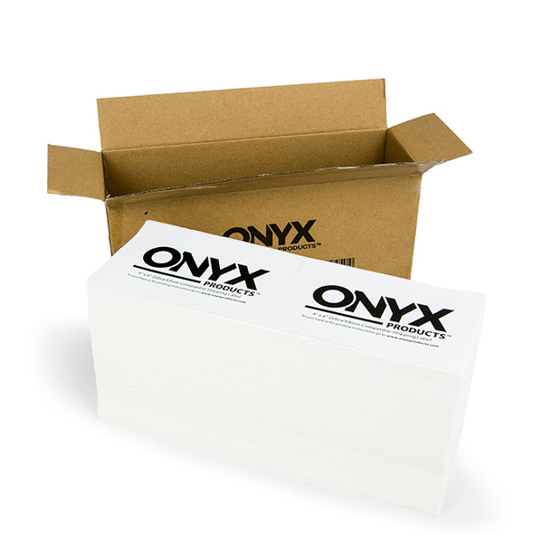 ONYX Products® 4" x 6" Zebra/Eltron Compatible Fanfold Shipping Labels, 2000 Labels/Stack