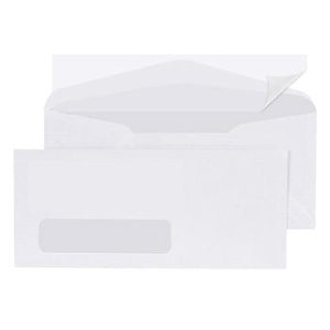 #10 Heat Resistant Window Pull & Seal Envelopes, 500/Pack