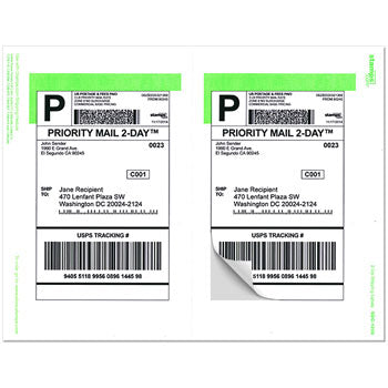 4 1/4" x 6 3/4" Premium Shipping Labels