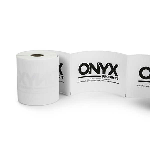 ONYX Products® 4" x 6 1/4" Dymo Compatible Shipping Label Rolls, 250 Labels/Roll