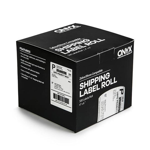4 x 6 1/2 Shipping Labels – ONYX Products®