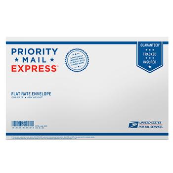 Priority Mail Express Flat Rate Legal Size Envelope 15" x 9 1/2", 10/pack