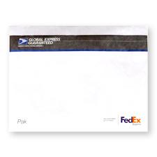 Global Express Guaranteed Plastic Envelope 15 1/2" x 12", 10/pack