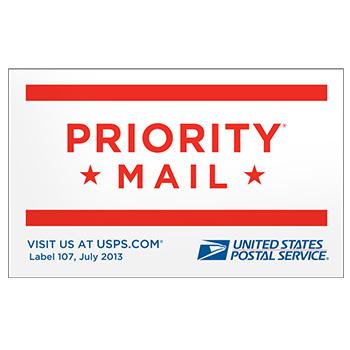 Priority Mail Sticker