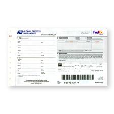 Global Express Guaranteed Mailing Label, 10/pack