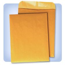 Kraft Gummed Closure Catalog Envelopes, 100/pack